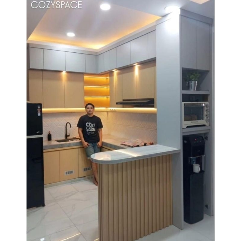 KITCHEN SET CUSTOM | FURNITURE HPL | FURNITURE CUSTOM | KITCHEN SET |