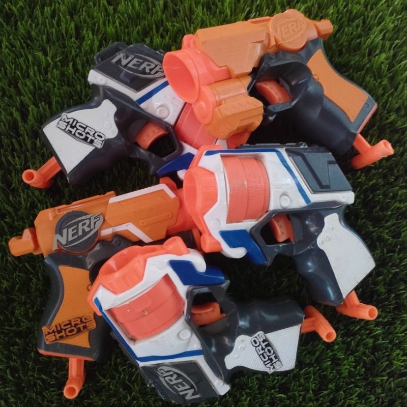 Pistol Mainan Nerf Microshots Second