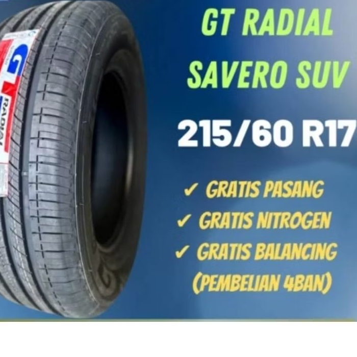 Ban Mobil GT Radial Savero Suv 215/60 R17 rush Innova terios