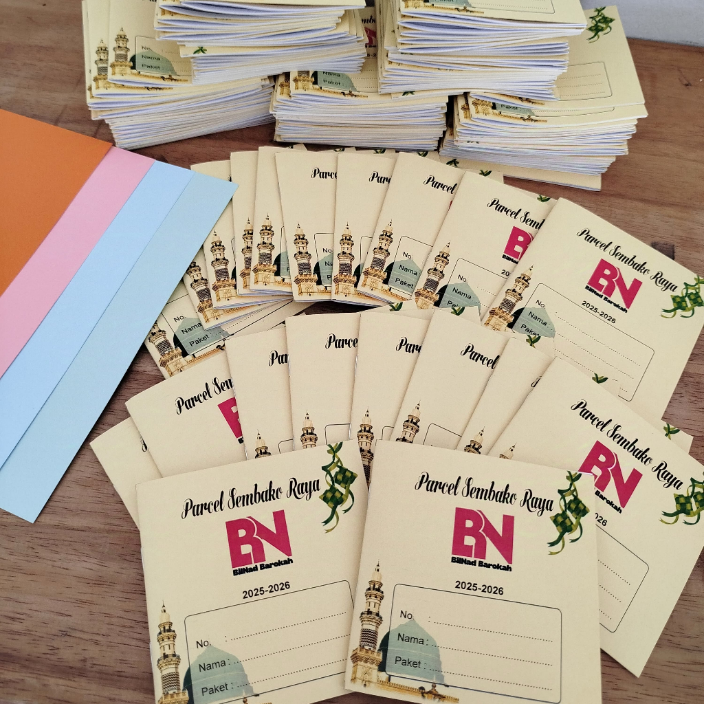 

Buku Paket Lebaran / Parcel Lebaran Model Stempel kalender Harian
