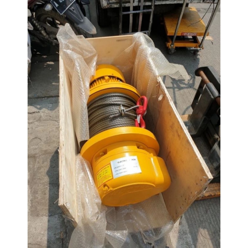 Electric Winch Hoist 5 Ton × 100 Meter Seling / Elektik Hoist 5 Ton 3 Phase