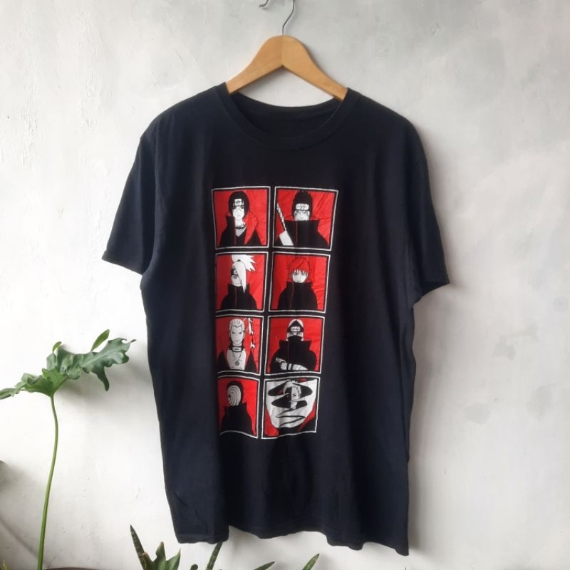 Kaos Anime Naruto Akatsuki Second Official