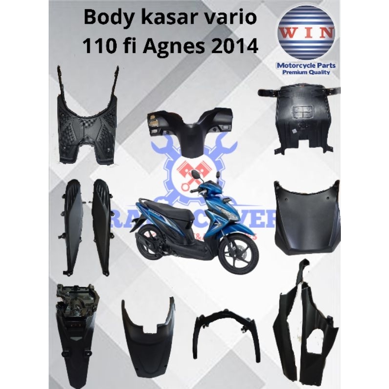 COVER BODY KASAR VARIO 110 FI AGNES 2014//FULL BODY KASAR VARIO 110 FI  AGNES  2014