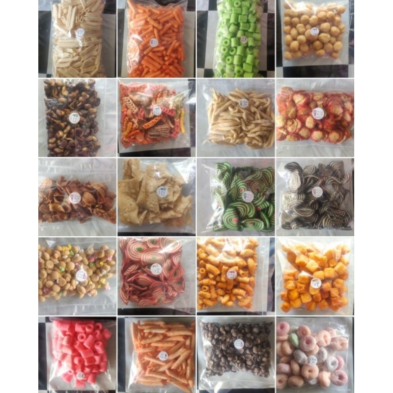 

Camilan Random dapat 20 pcs