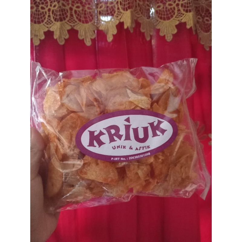 

Kripik Singkong Basah