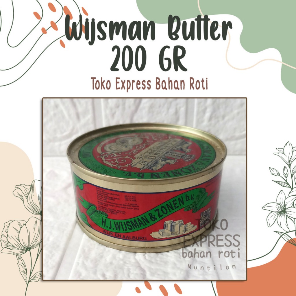 

Wijsman Butter 200 gram
