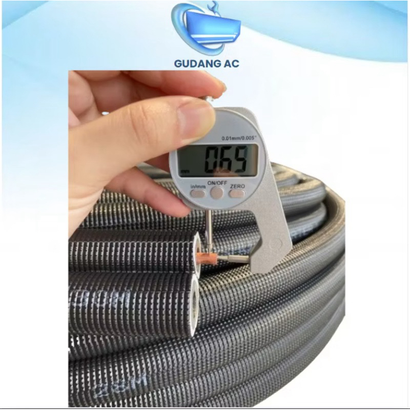 Paket Material AC 1/2 PK - 1 PK (Pipa 3meter)