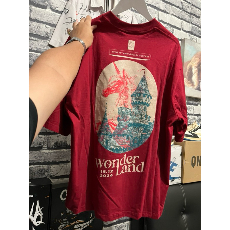 Jkt48 Wonderland 13th Anniversary Oversized Shirt Castle Size L