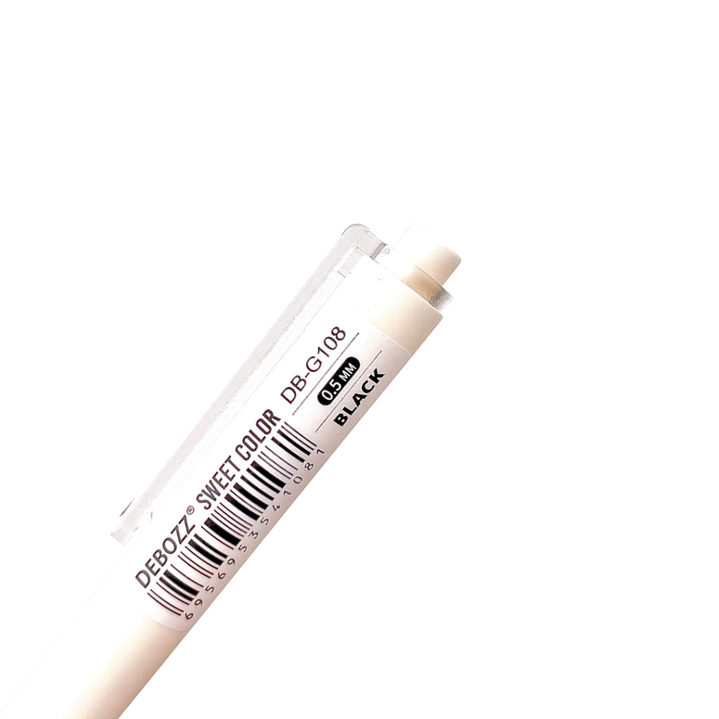 

Pulpen Pena Aesthetic Gel Pen Hitam Estetik 0.5 1 Pack 12pcs DEBOZZ DB-G108 CV4