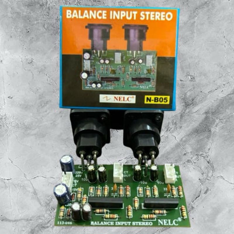 Kit Balance Input Stereo NELC N-B05