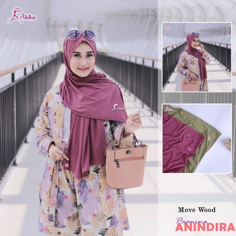 PASMINA ANINDIRA BY ABIKA FAMILY KERUDUNG WANITA HIJAB INSTAN