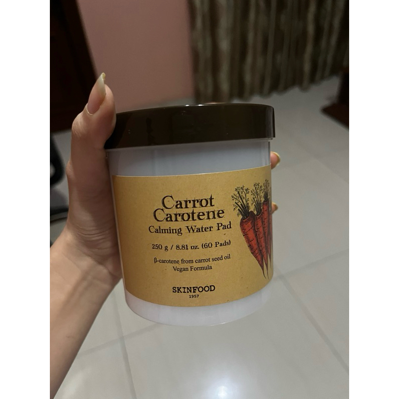 SKINFOOD Carrot Toner Pad