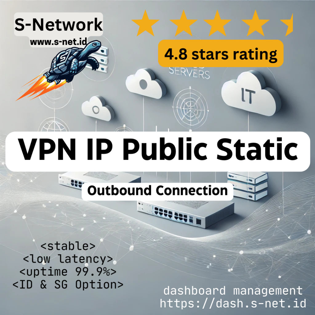 VPN Premium Wireguard / PPTP / L2TP / SSTP Gaming Outbound Internetan
