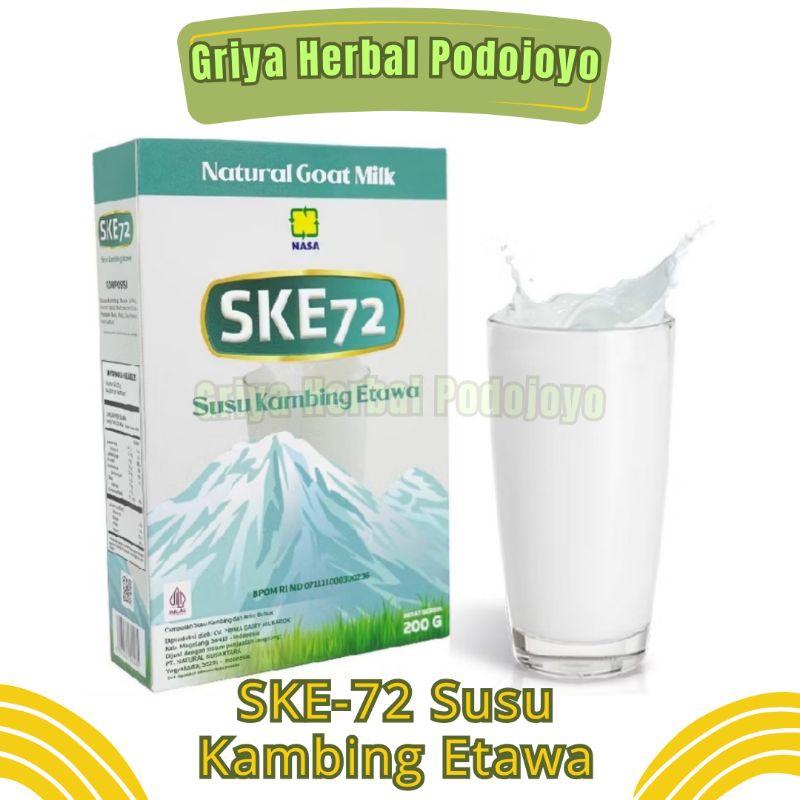 

Susu Kambing Etawa Serbuk SKE 72 Natural Goat Milk NASA Original