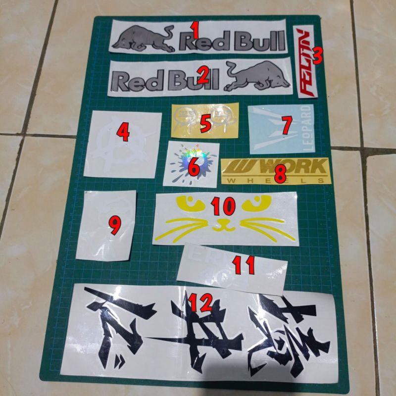 

Sticker obral murah meriah satuan