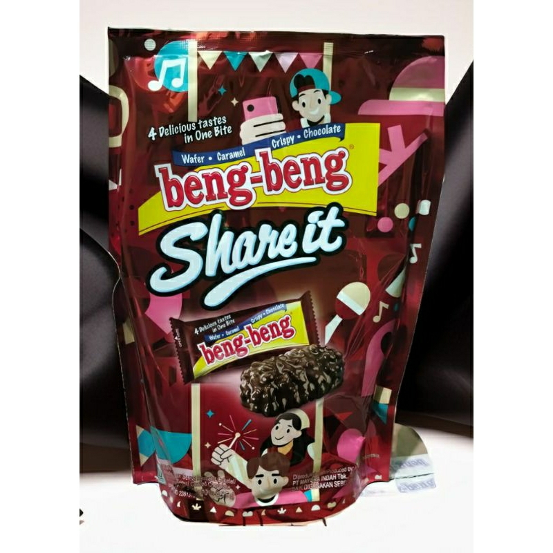 

BENG - BENG Share it isi 25pcs _ wafer, caramel, crispy, Chocolate