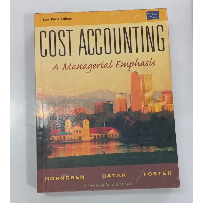 

Buku COST ACCUNTING