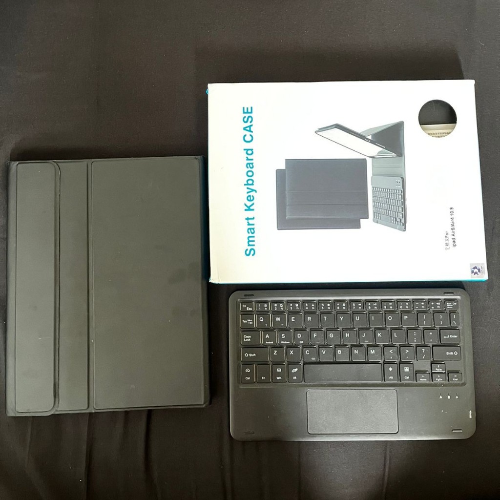 Case Keyboard TRIPLEDI (Second) Detachable Touchpad LED Backlit Wireless Bluetooth For iPad Air 4th 