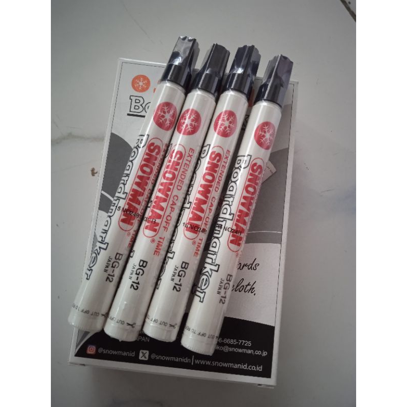 

Spidol snowman white board bisa di hapus