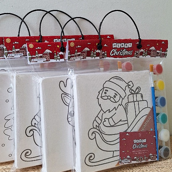 

Canvas Painting Set Hampers - Kids Activity Hampers - Kanvas Lukis Anak - Souvenir Anak - Kanvas Lukis Custom