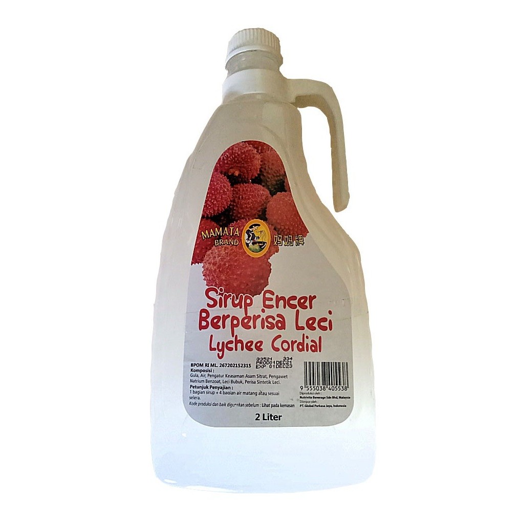 

sirup mamata leci lychee 2 liter