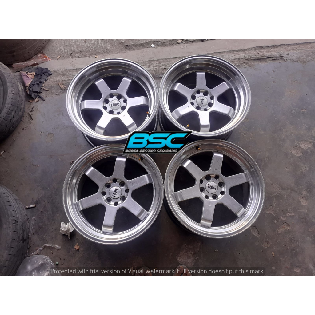 Velg Racing Celong Second R17 TE37 HSR Tokyo Oshu Pcd 4x100 4x114 Ring 17 Buat Raize Rocky Yaris Jaz