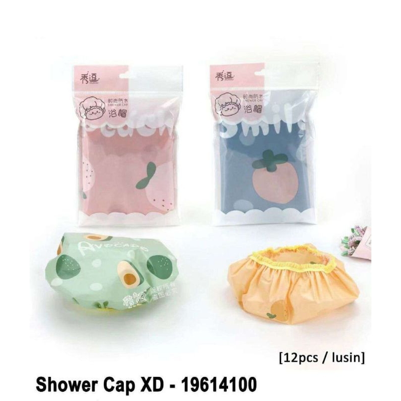 [BEAUTY TOOLS] SHOWER CAP PREMIUM/SHOWER CAP MOTIF