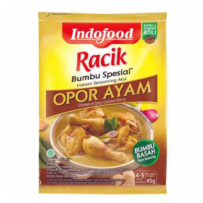 

Indofood Racik Bumbu Spesial Opor Ayam 45 g