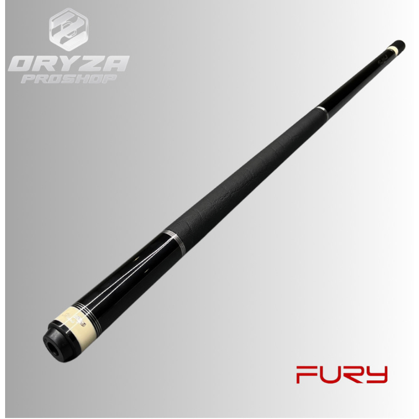 Stik Billiard Fury Tecwood TW 1 + Carbon Extension - Stik Kayu Premium - New Play Cue