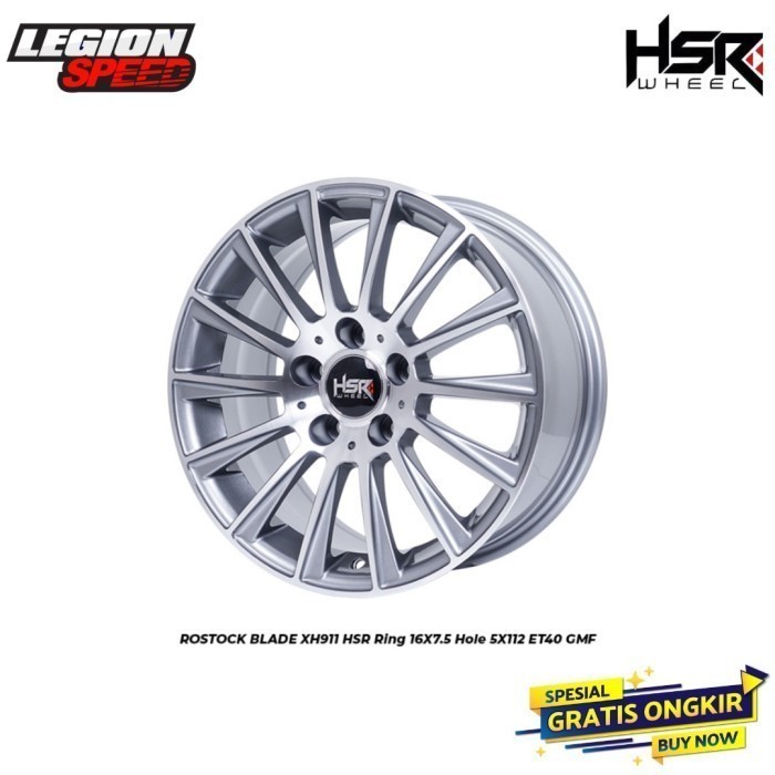 Jual Pelek ring 16 HSR Rostock buat Mercy Xpander DLL
