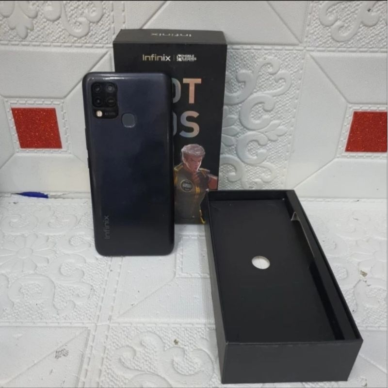 INFINIX HOT 10s 6/128 SECOND FULLSET ORI