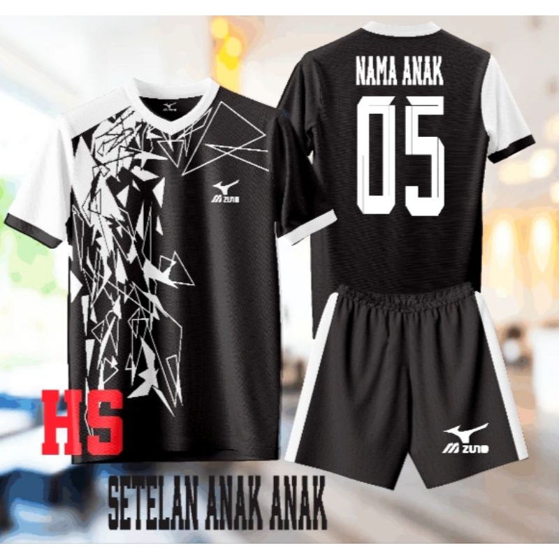 BAJU JERSEY GERATIS SABOLN NAMA NOMOR KAOS BOLA ANAK ANAK UMUR 5 8 14 TAHUN KAOS OLAHRAGA BOLA VOLI 
