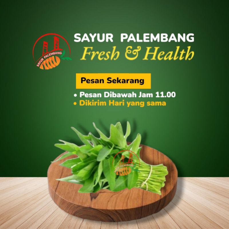 

Kangkung Segar 1Ikat - Sayur Palembang
