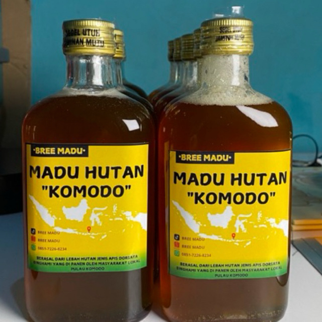 

MADU HUTAN PULAU KOMODO ASLI 250 ml