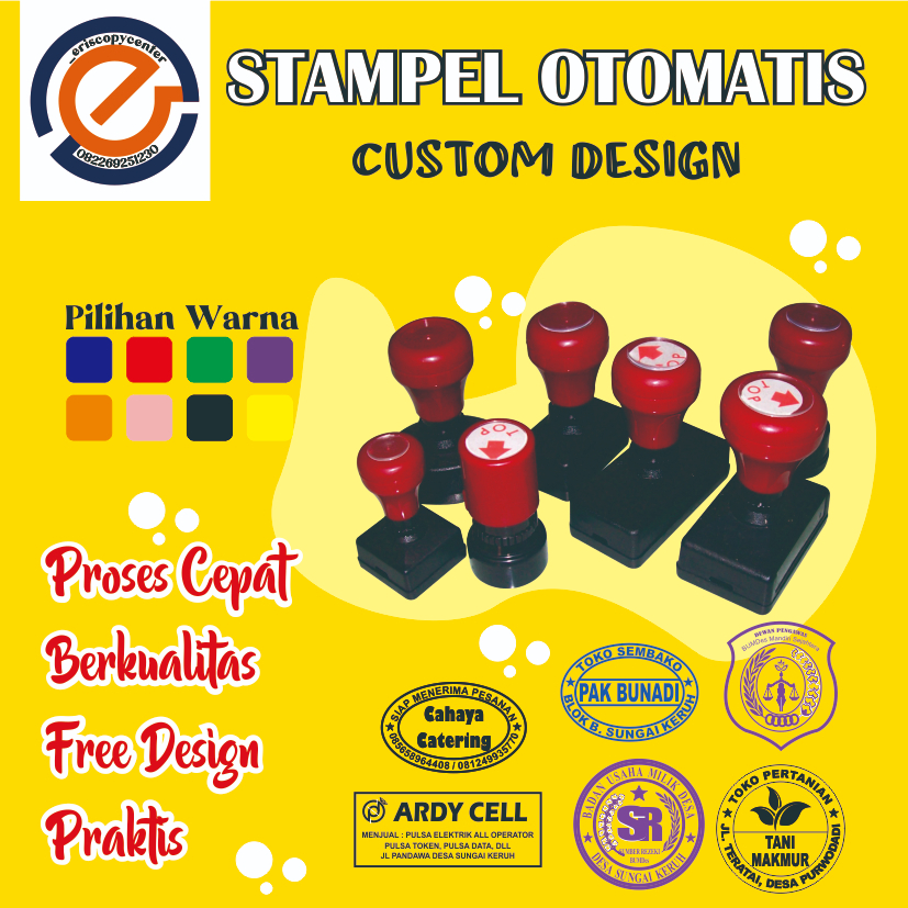 

Stampel Otomatis Custom Design