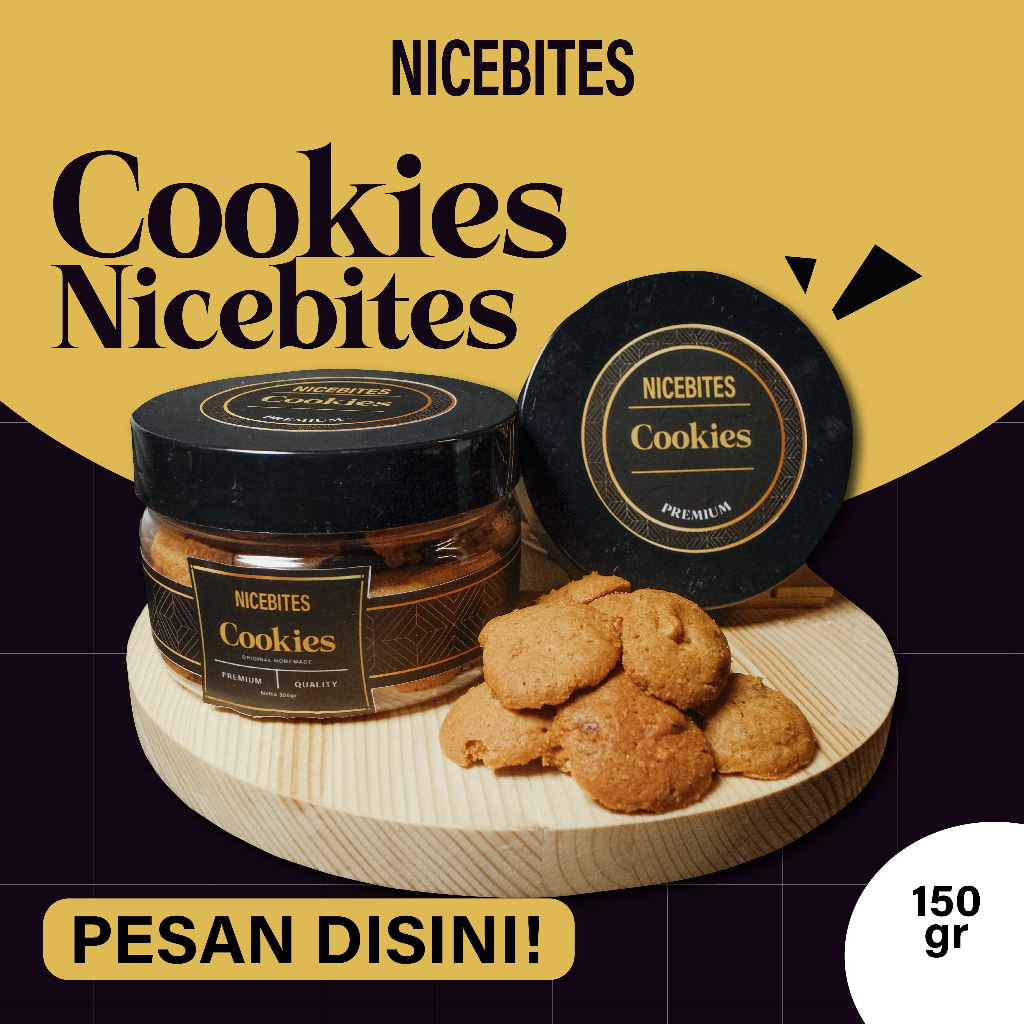 

Cookies Kurma Keju Nicebites - Kue Kering Kurma 150gr