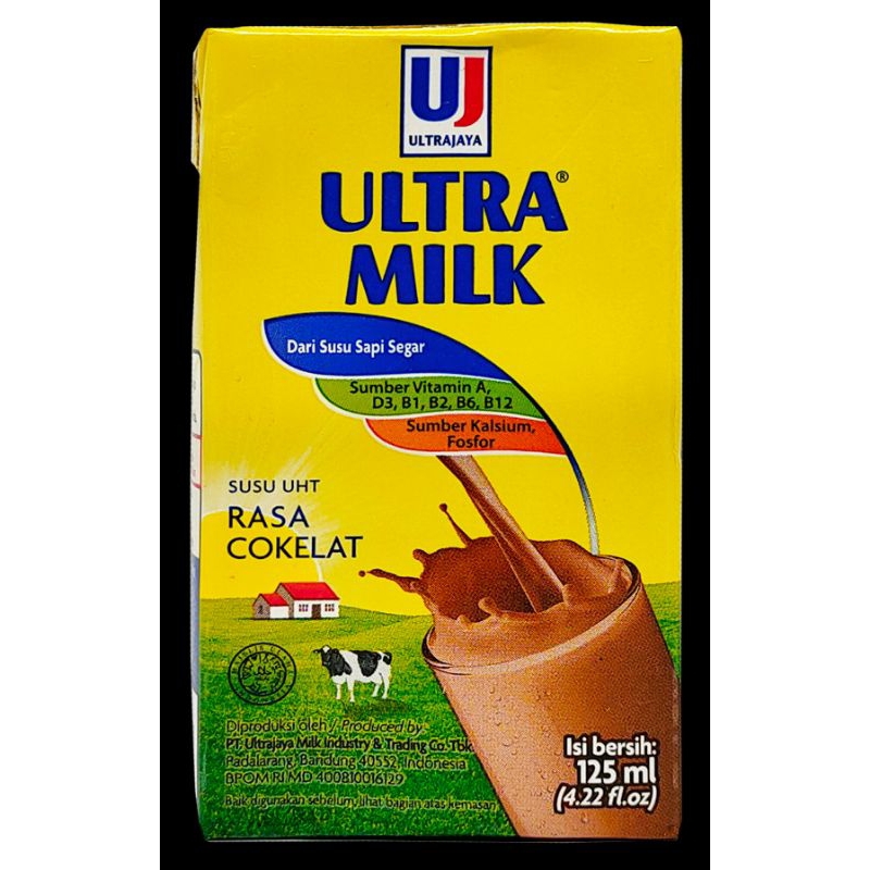 

Ultra Milk SUSU UHT Rasa Cokelat