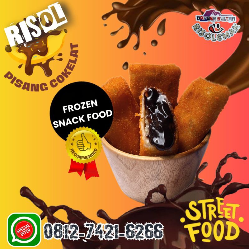 

Risoles frozen pisang coklat