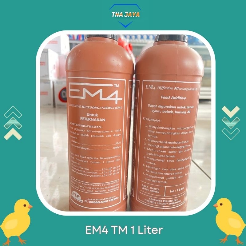 EM4 TM 1 Liter Feed Additive, Zaldes disinfektan 1L, Septocid Disinfektan 1L original