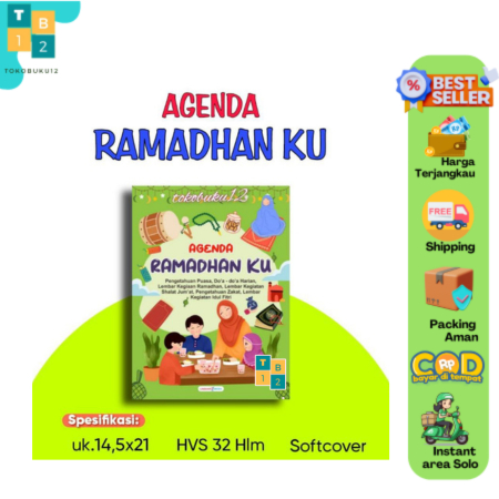 Buku Anak Agenda Ramadhan Ku - Kegiatan Bulan Ramadhan Lingkar Media