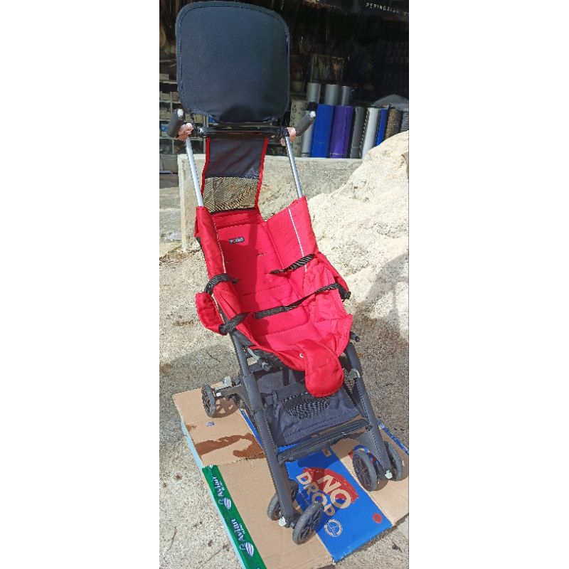 BEKAS PRELOVE stroller pockit gen 5 CL 789 cocolatte D 340 series