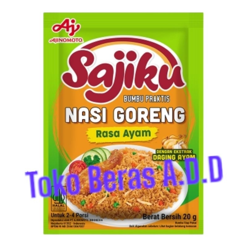 

Sajiku Bumbu Praktis Nasi Goreng Rasa Ayam 20gr