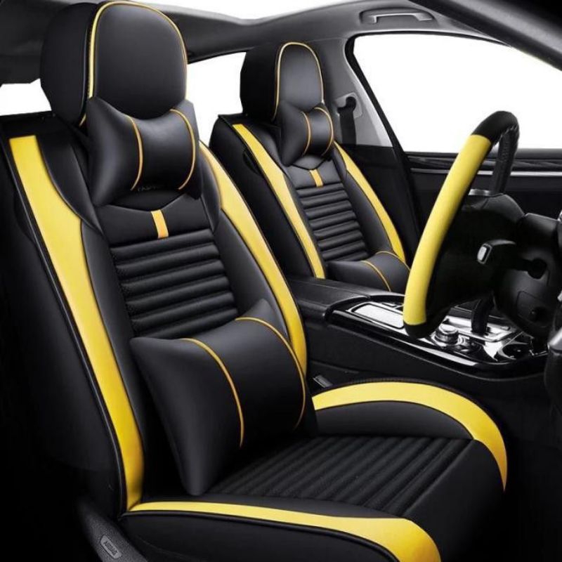 SARUNG JOK MOBIL HONDA BRIO SATYA, HONDA BRIO RS 2025 2024 2023 2022 2021 2020 BONUS BANTALAN 2 DAN 