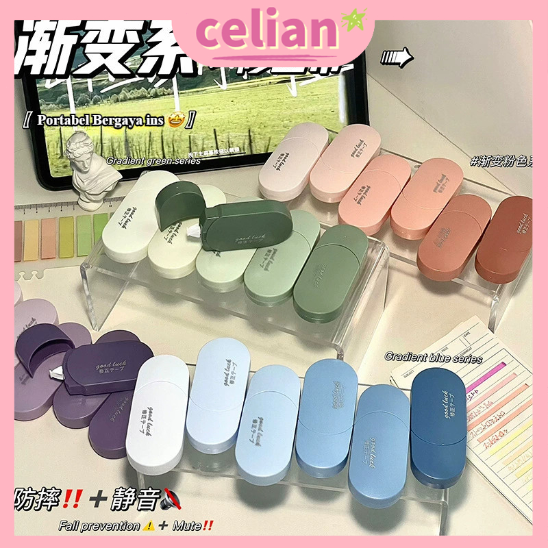 

6PCS Bag Correction Tape / Tip Ex Kertas / Pita Koreksi 30 Meter Warna Pastel Tidak Mudah Terputus ins