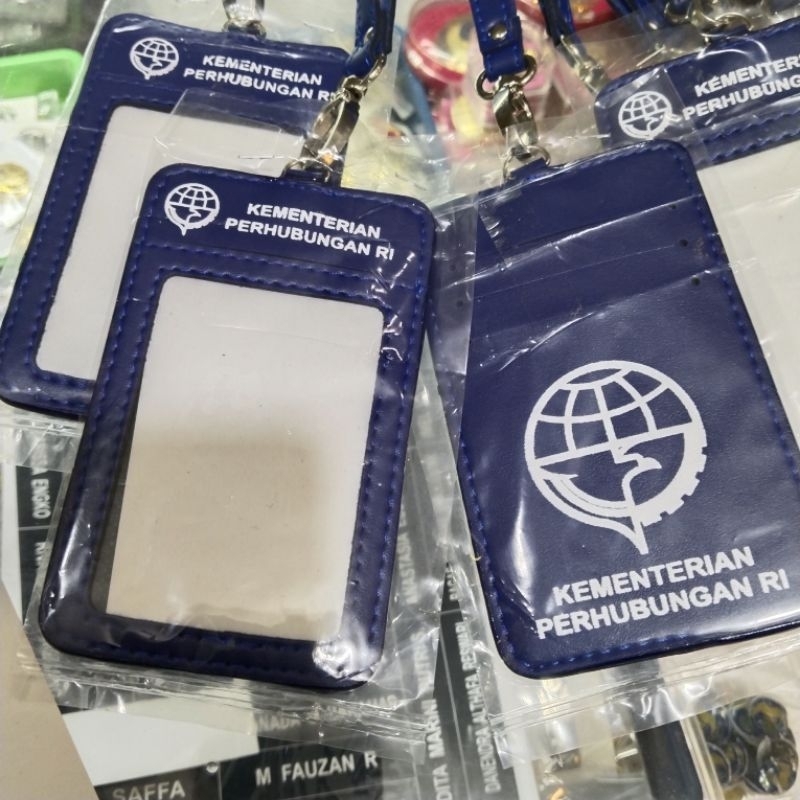 

holder dompet tali logo kemenhub (kementerian perhubungan)