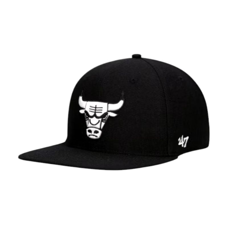 topi snapback banteng bulls list putih