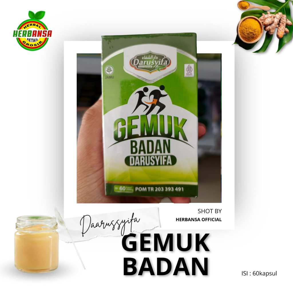 kapsul gemuk badan darusyifa