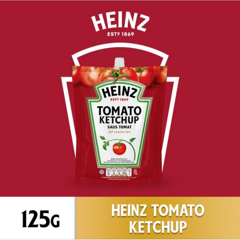 

Heinz Saus Tomat Pouch 125 g