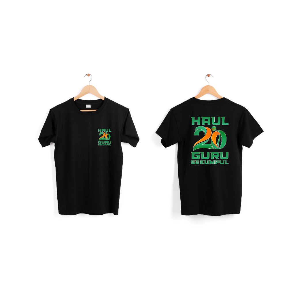 KAOS HAUL 20 GURU SEKUMPUL BIG SIZE JUMBO