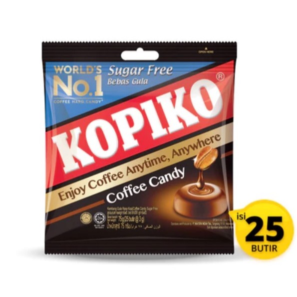 

Kopiko Sugar Free Permen Kopi Tanpa Gula 75gr